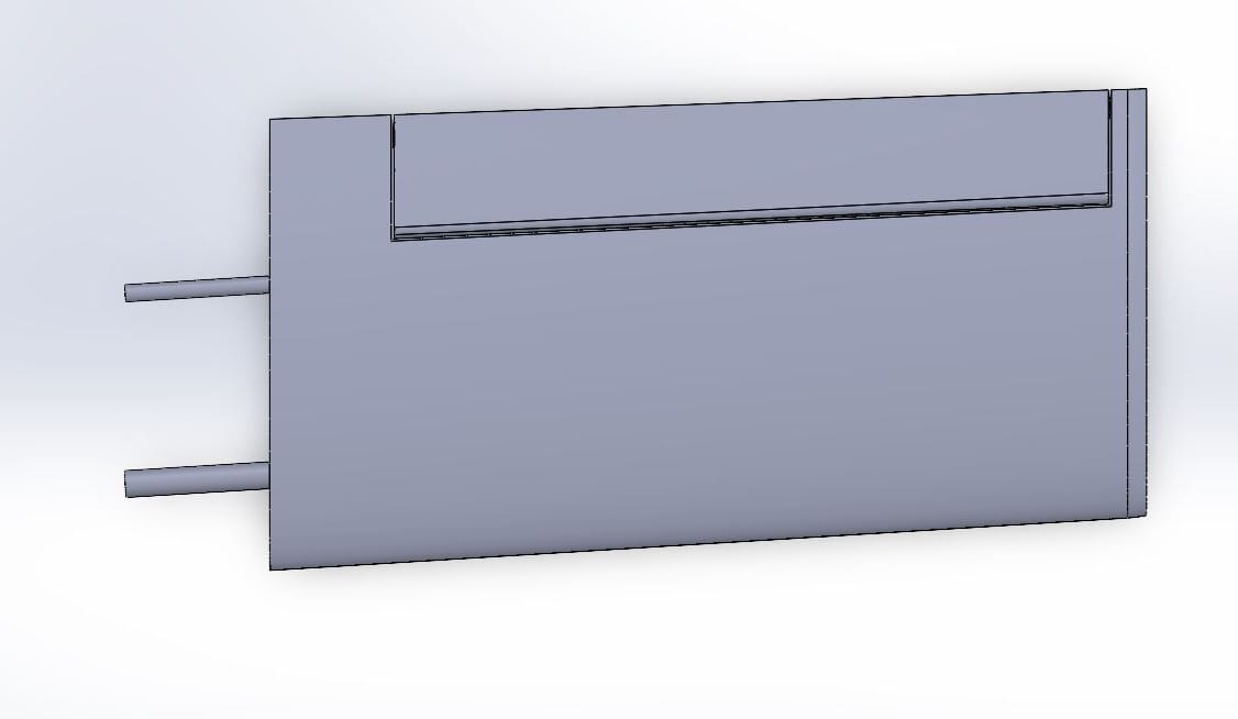 Hans second section left wing