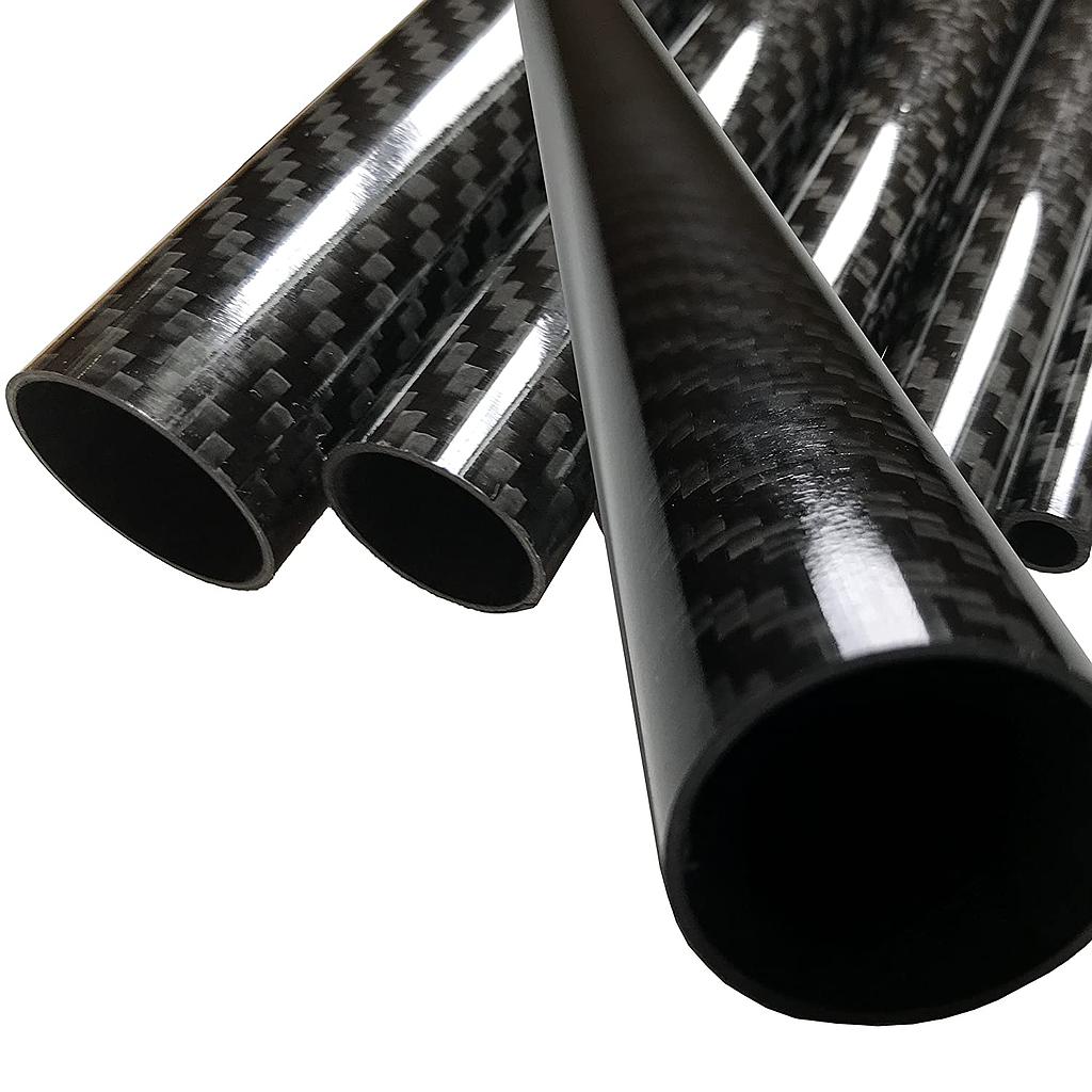 Carbon Fiber Round Tube 14MM OD x 12MM ID x 400MM L