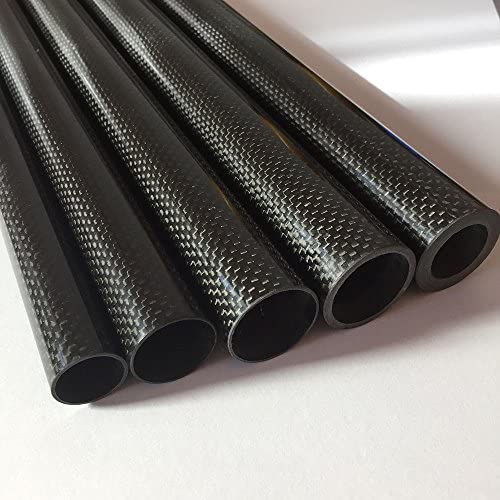 Carbon Fiber Round Tube 15MM OD X 13MM ID X 400MM L