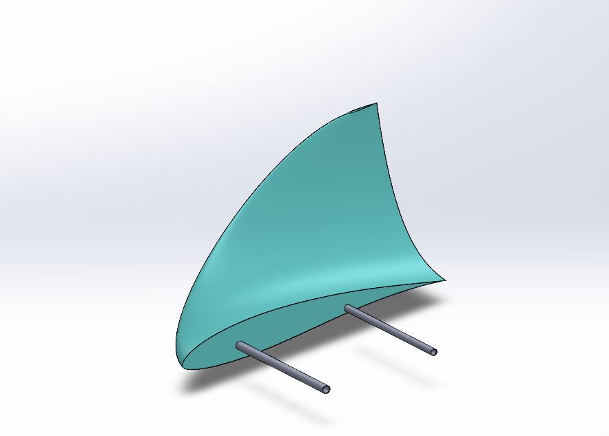 Hans right Winglet